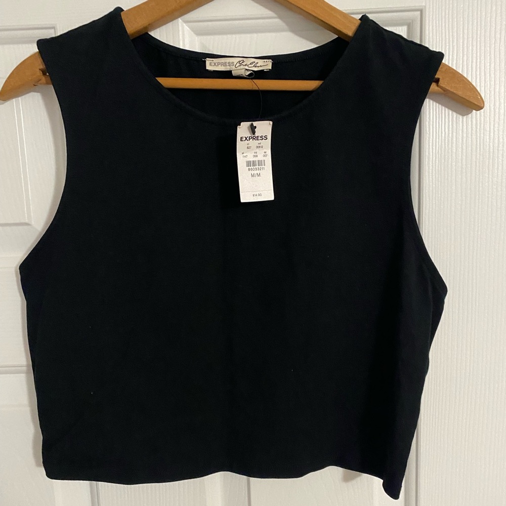 Express One Eleven Crop Top
